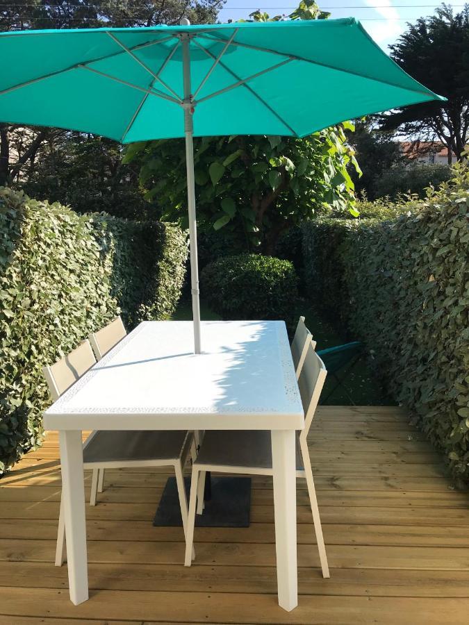 Studio Les Pétrels avec terrasse et jardinet à 2 pas de la plage Pornichet Esterno foto