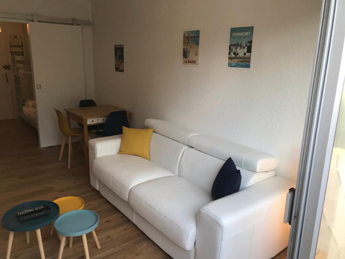 Studio Les Pétrels avec terrasse et jardinet à 2 pas de la plage Pornichet Esterno foto