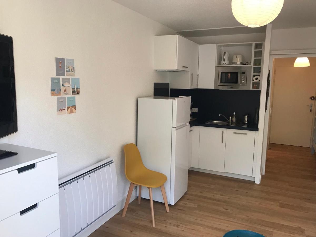 Studio Les Pétrels avec terrasse et jardinet à 2 pas de la plage Pornichet Esterno foto